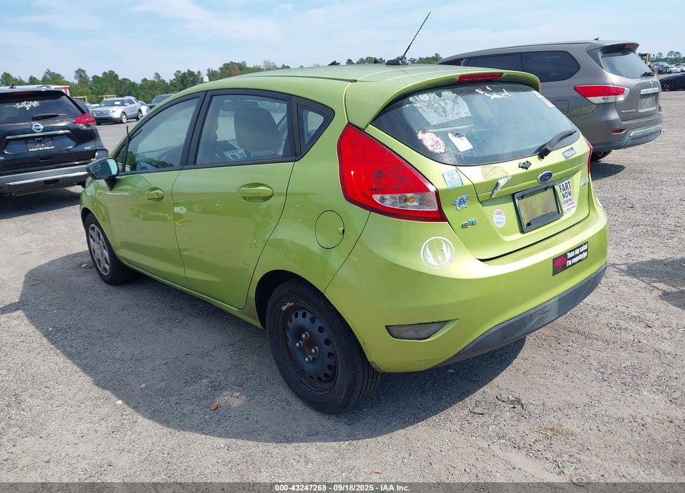 2011 FORD FIESTA VIN: 3FADP4EJXBM134543