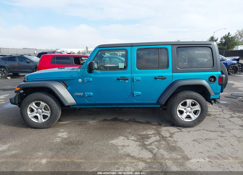 2020 JEEP WRANGLER UNLIMITED SPORT S 4X4 VIN: 1C4HJXDG4LW107229