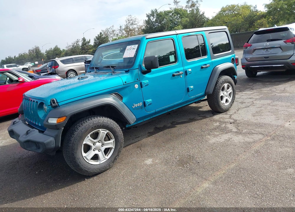 2020 JEEP WRANGLER UNLIMITED SPORT S 4X4 VIN: 1C4HJXDG4LW107229