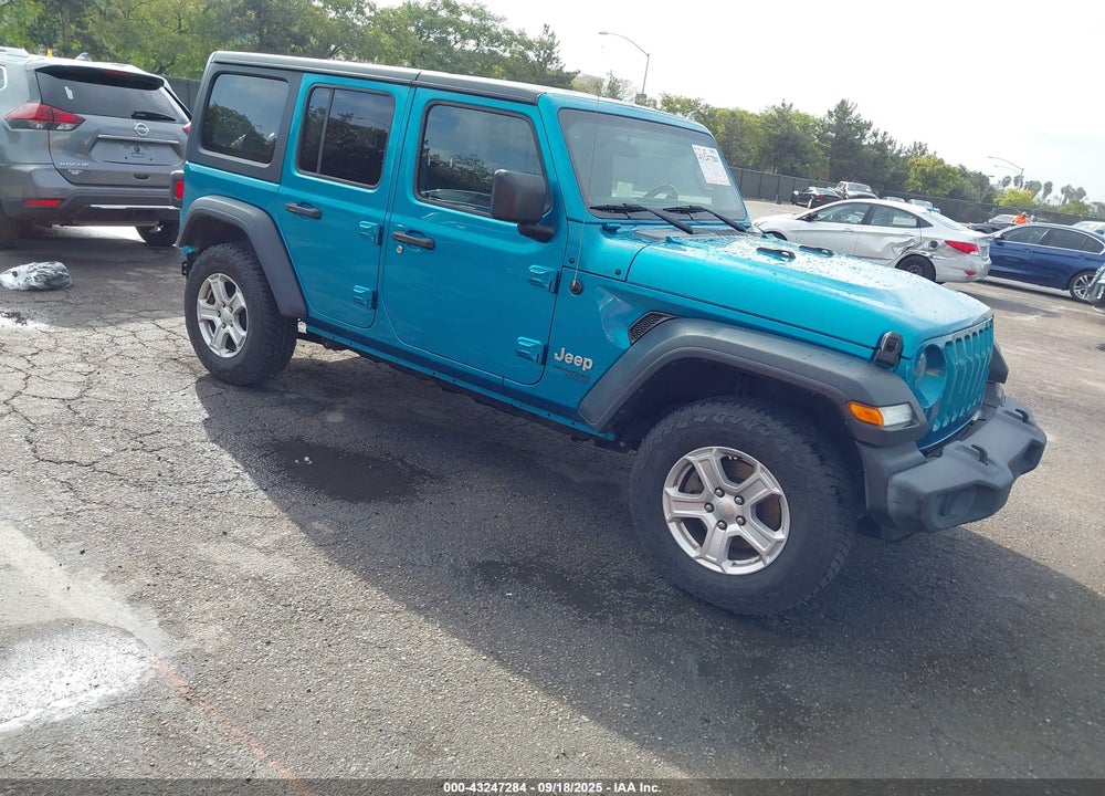 2020 JEEP WRANGLER UNLIMITED SPORT S 4X4 VIN: 1C4HJXDG4LW107229