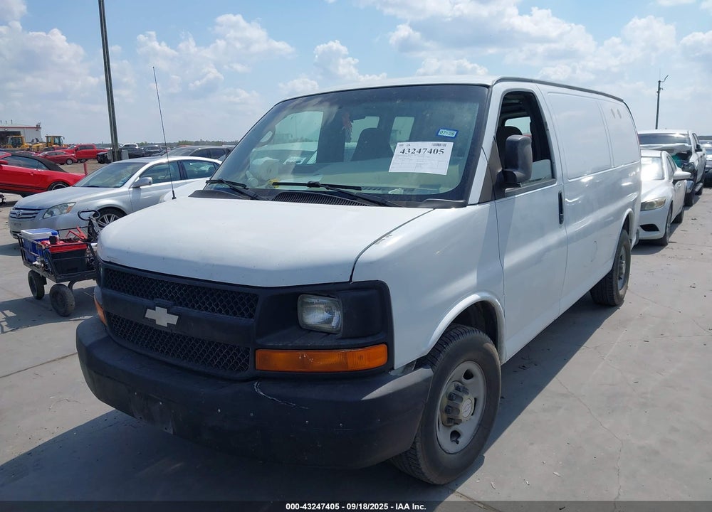 2008 CHEVROLET EXPRESS WORK VAN VIN: 1GCGG25C681156400