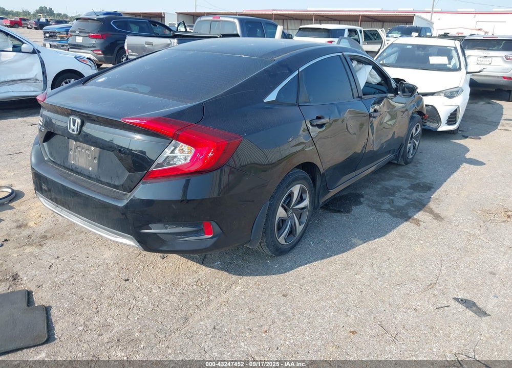 2019 HONDA CIVIC LX VIN: 19XFC2F62KE003646