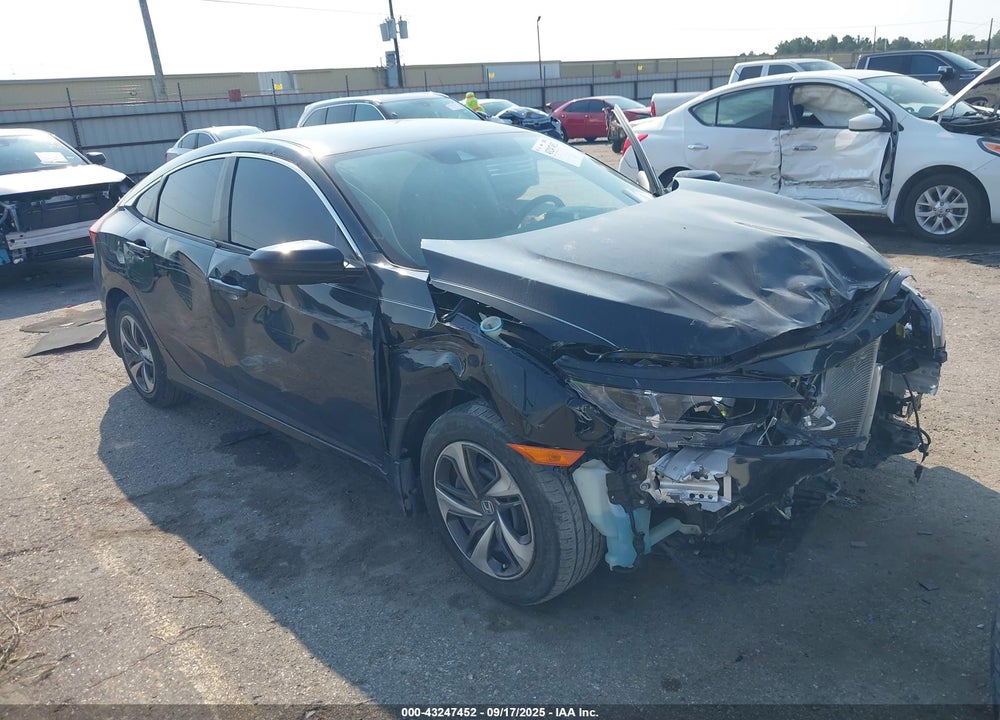 2019 HONDA CIVIC LX VIN: 19XFC2F62KE003646