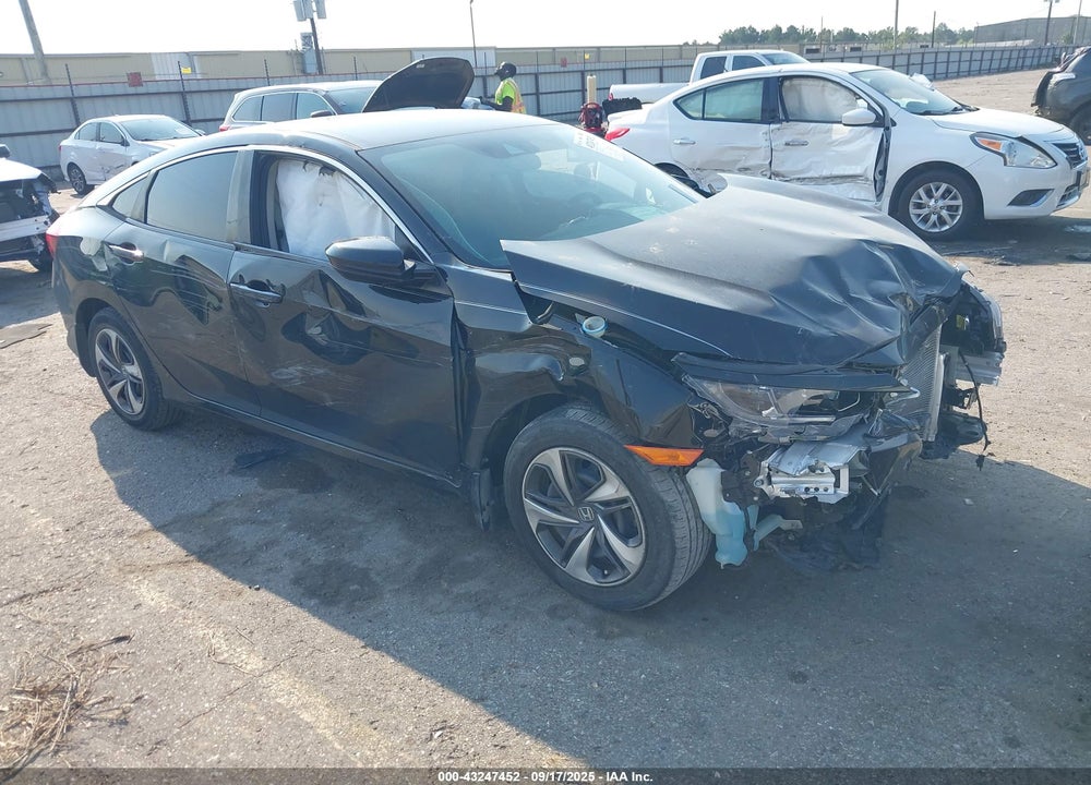 2019 HONDA CIVIC LX VIN: 19XFC2F62KE003646