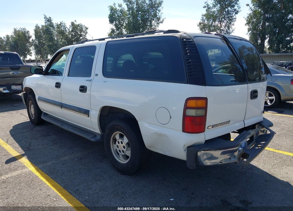 2002 CHEVROLET SUBURBAN 1500 LS VIN: 1GNEC16T72J106650