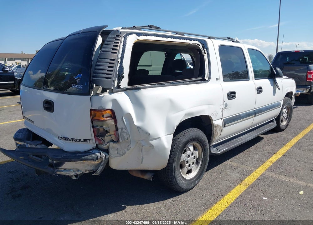 2002 CHEVROLET SUBURBAN 1500 LS VIN: 1GNEC16T72J106650