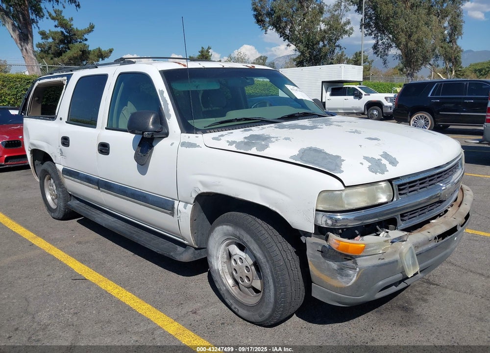 2002 CHEVROLET SUBURBAN 1500 LS VIN: 1GNEC16T72J106650