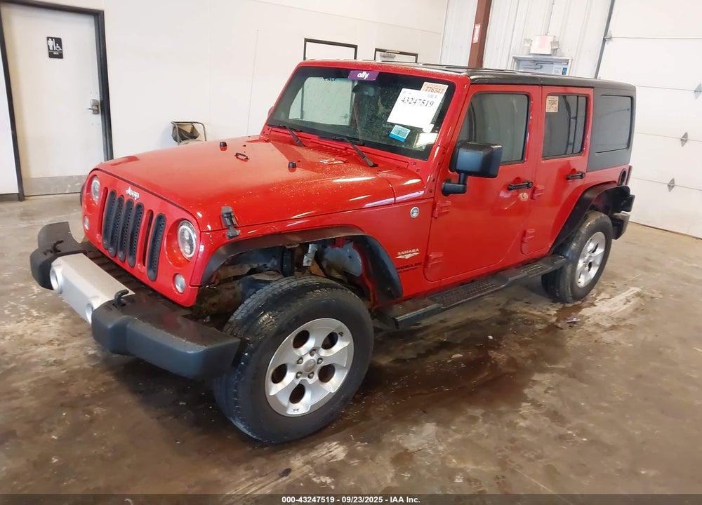 2014 JEEP WRANGLER UNLIMITED VIN: 1C4BJWEG1EL139753
