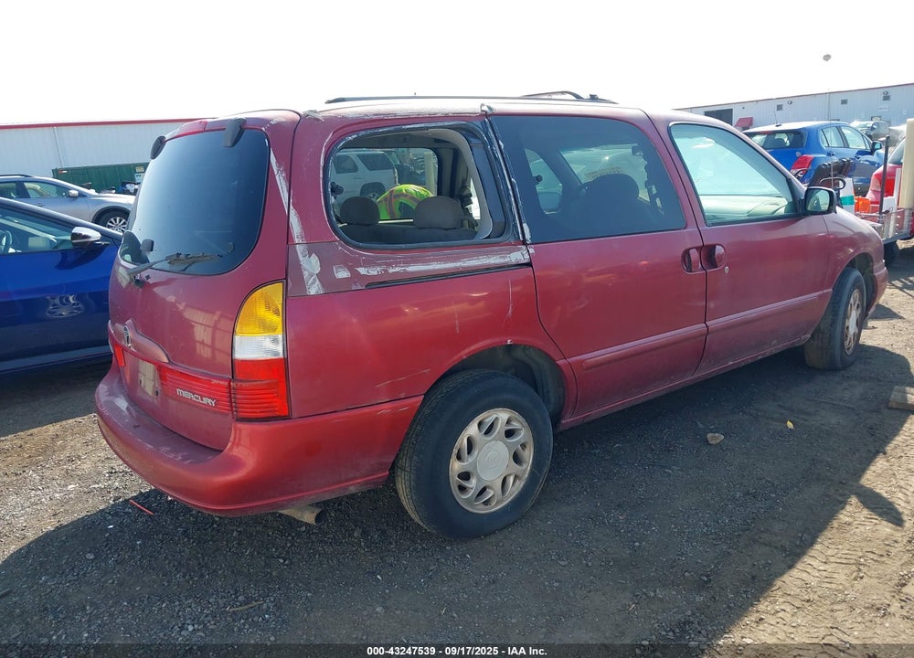 1999 MERCURY VILLAGER ESTATE/SPORT VIN: 4M2XV11T8XDJ47842