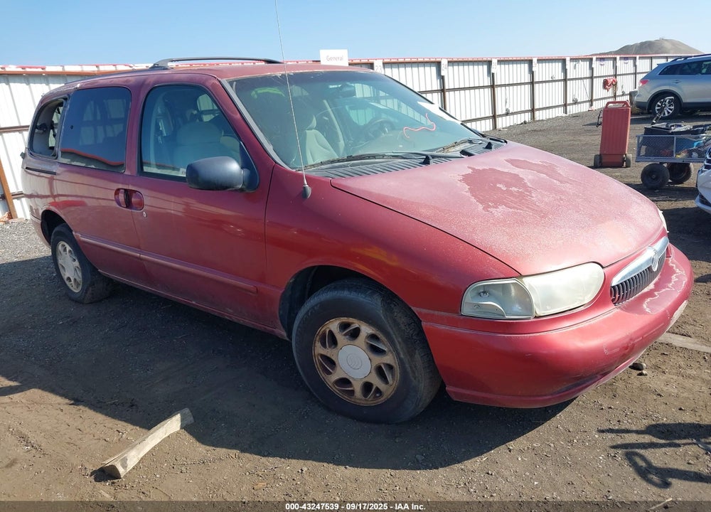 1999 MERCURY VILLAGER ESTATE/SPORT VIN: 4M2XV11T8XDJ47842