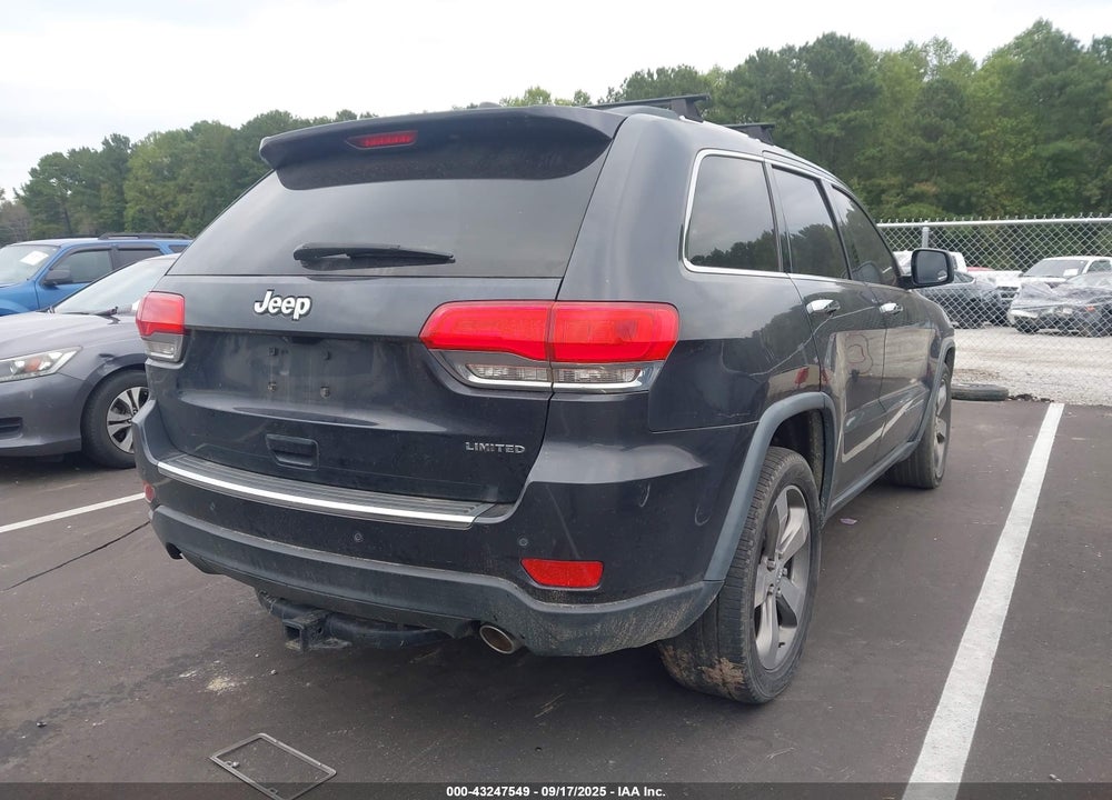 2014 JEEP GRAND CHEROKEE VIN: 1C4RJEBG1EC206655