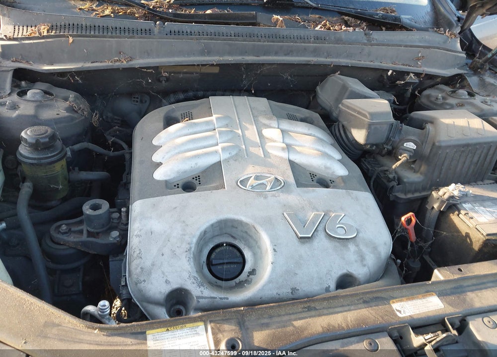 2007 HYUNDAI SANTA FE VIN: 5NMSH13E37H008604