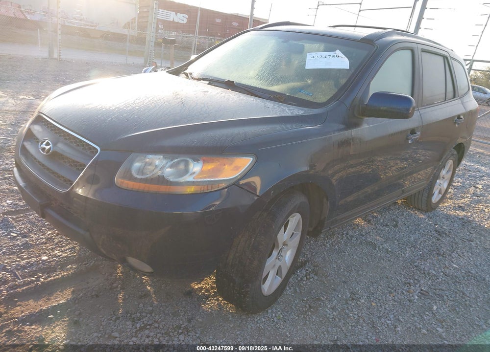 2007 HYUNDAI SANTA FE VIN: 5NMSH13E37H008604