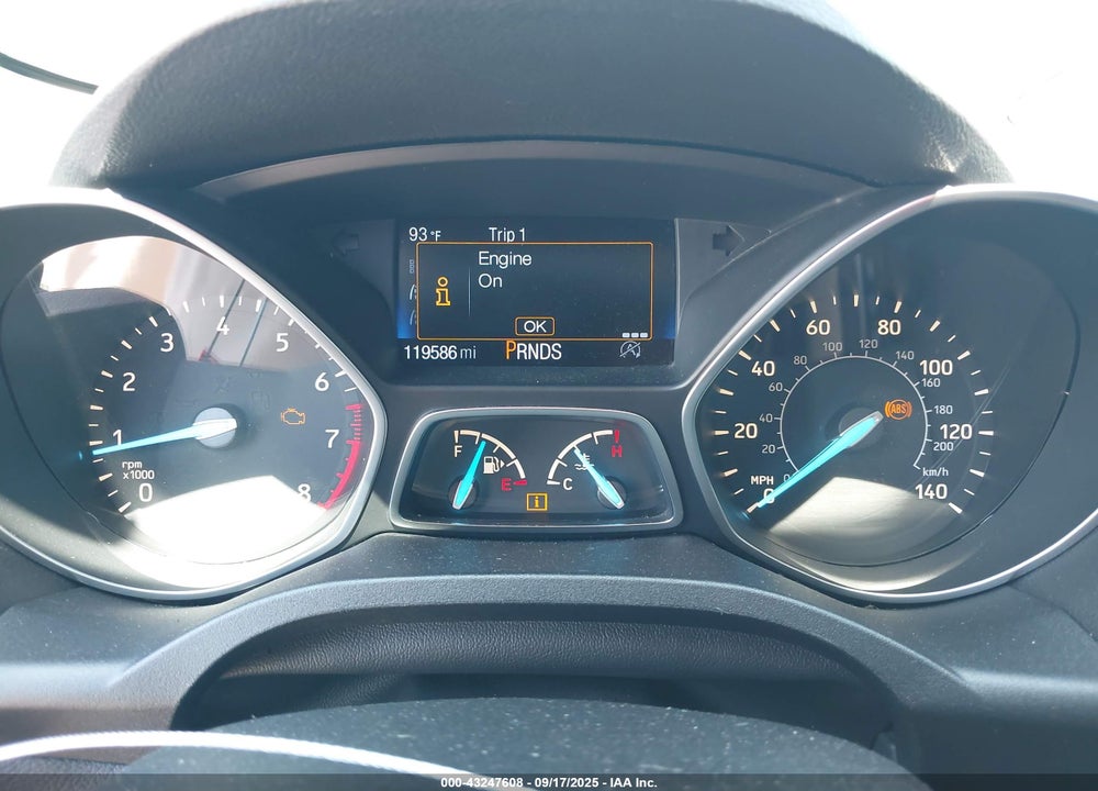 2017 FORD ESCAPE VIN: 1FMCU0GD0HUC18935