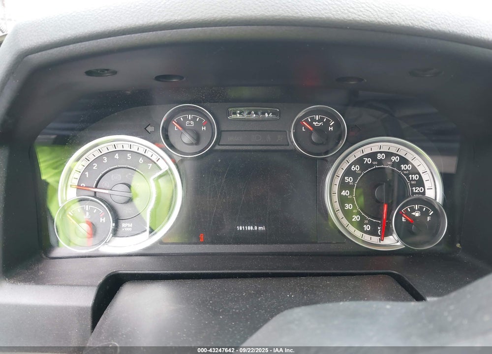2013 RAM 1500 SLT VIN: 1C6RR7GP1DS659506