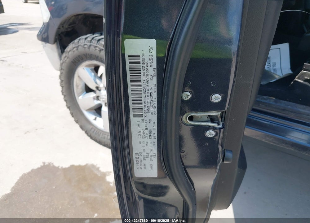 2019 RAM 1500 CLASSIC BIG HORN 4X2 6'4 BOX VIN: 1C6RR6TT2KS585376