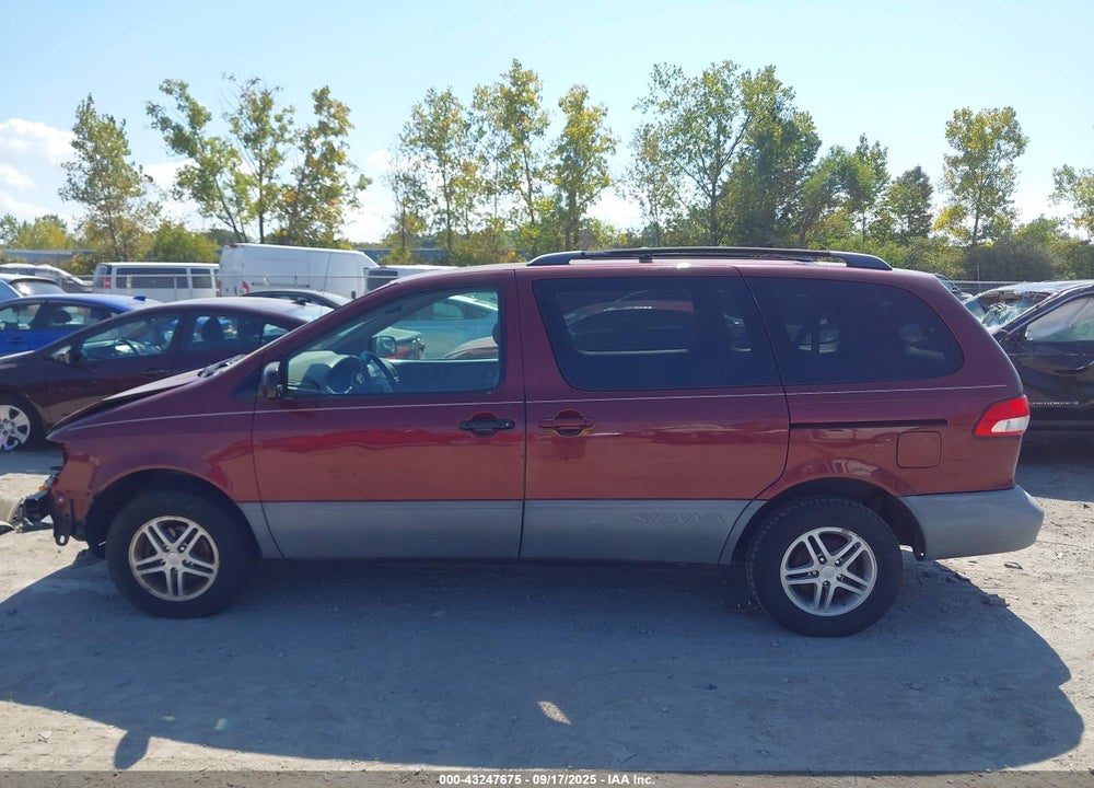 2001 TOYOTA SIENNA LE VIN: 4T3ZF13C31U327930