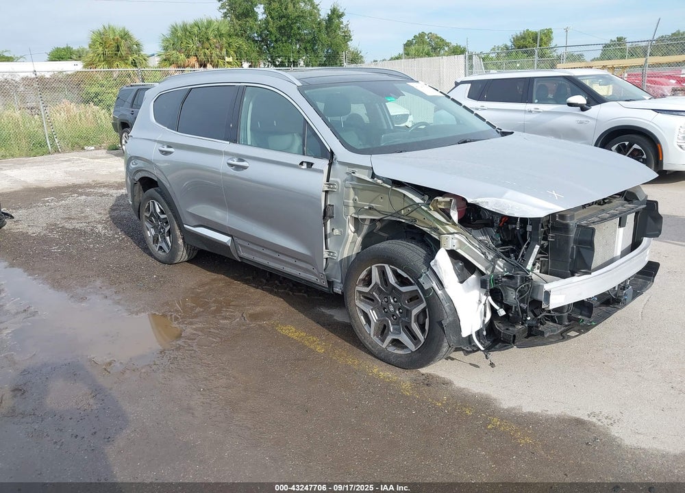 2021 HYUNDAI SANTA FE LIMITED VIN: 5NMS44AL2MH344965