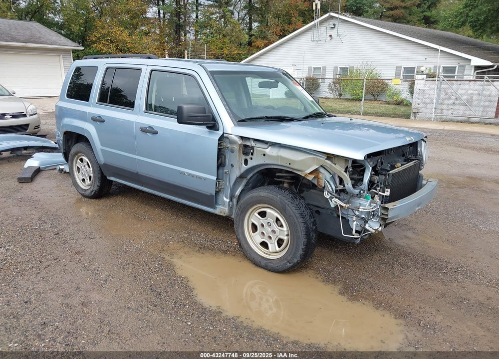 2013 JEEP PATRIOT SPORT VIN: 1C4NJRBB1DD212538