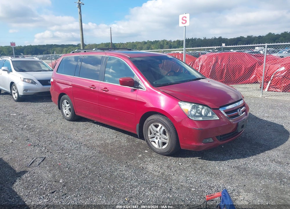 2005 HONDA ODYSSEY EX-L VIN: 5FNRL386X5B023433