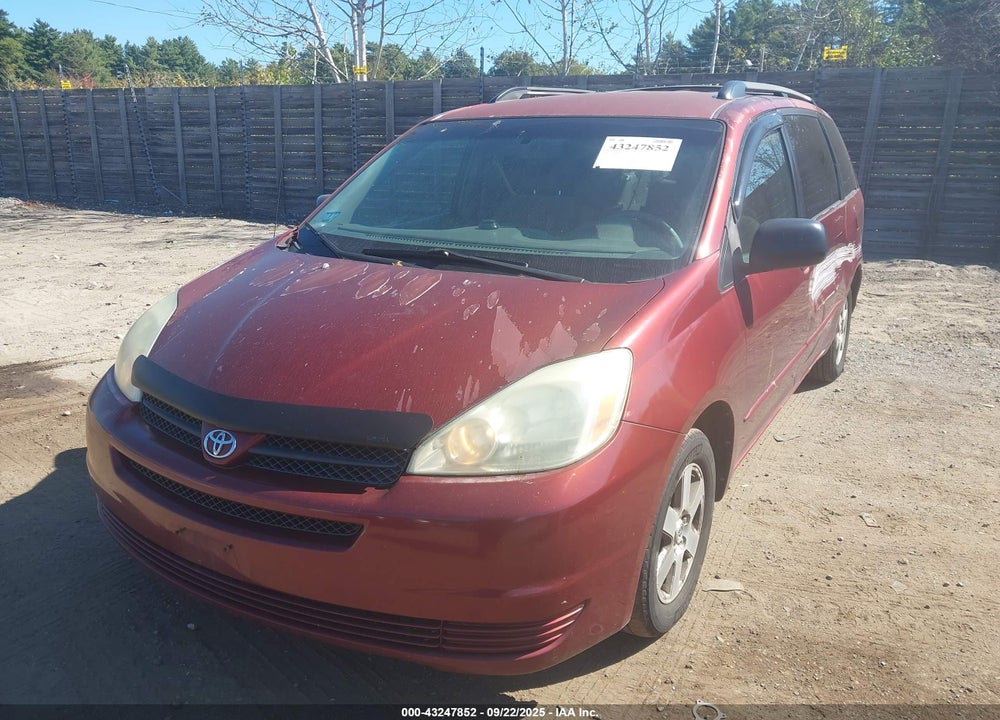 2004 TOYOTA SIENNA LE VIN: 5TDZA23C94S191877