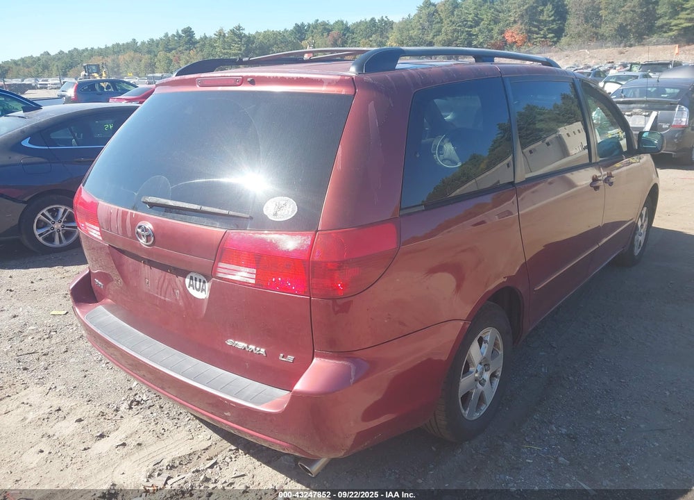 2004 TOYOTA SIENNA LE VIN: 5TDZA23C94S191877
