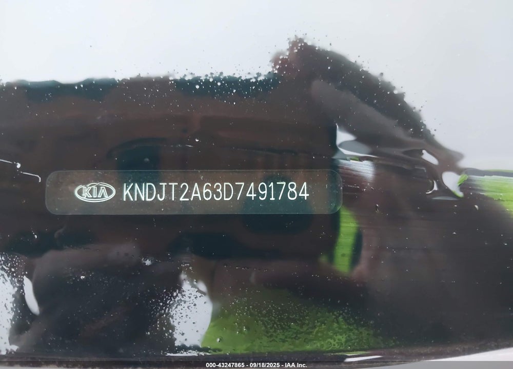 2013 KIA SOUL VIN: KNDJT2A63D7491784