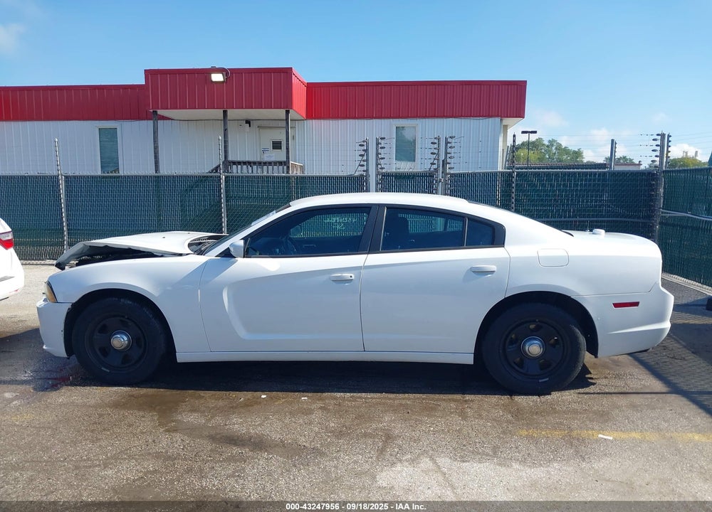 2014 DODGE CHARGER POLICE VIN: 2C3CDXAT5EH245564