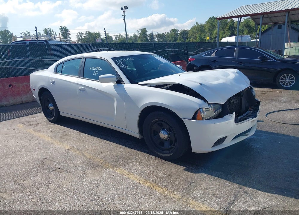 2014 DODGE CHARGER POLICE VIN: 2C3CDXAT5EH245564