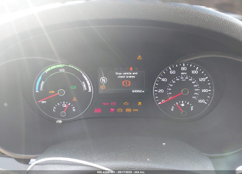 2017 KIA OPTIMA HYBRID EX VIN: KNAGU4LE4H5012116