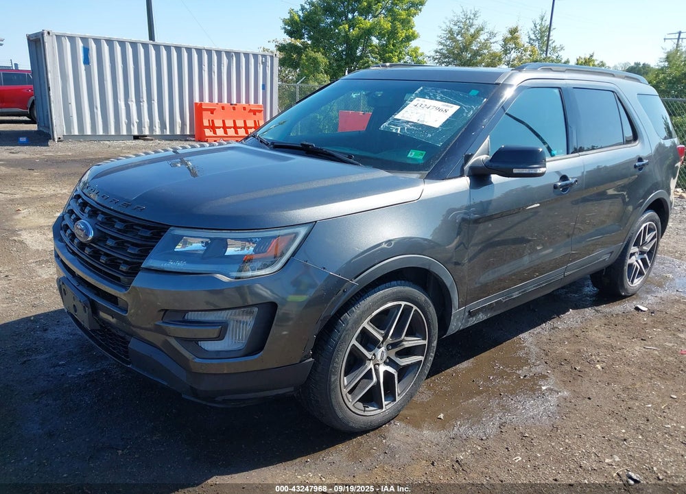 2017 FORD EXPLORER SPORT VIN: 1FM5K8GT2HGA08310