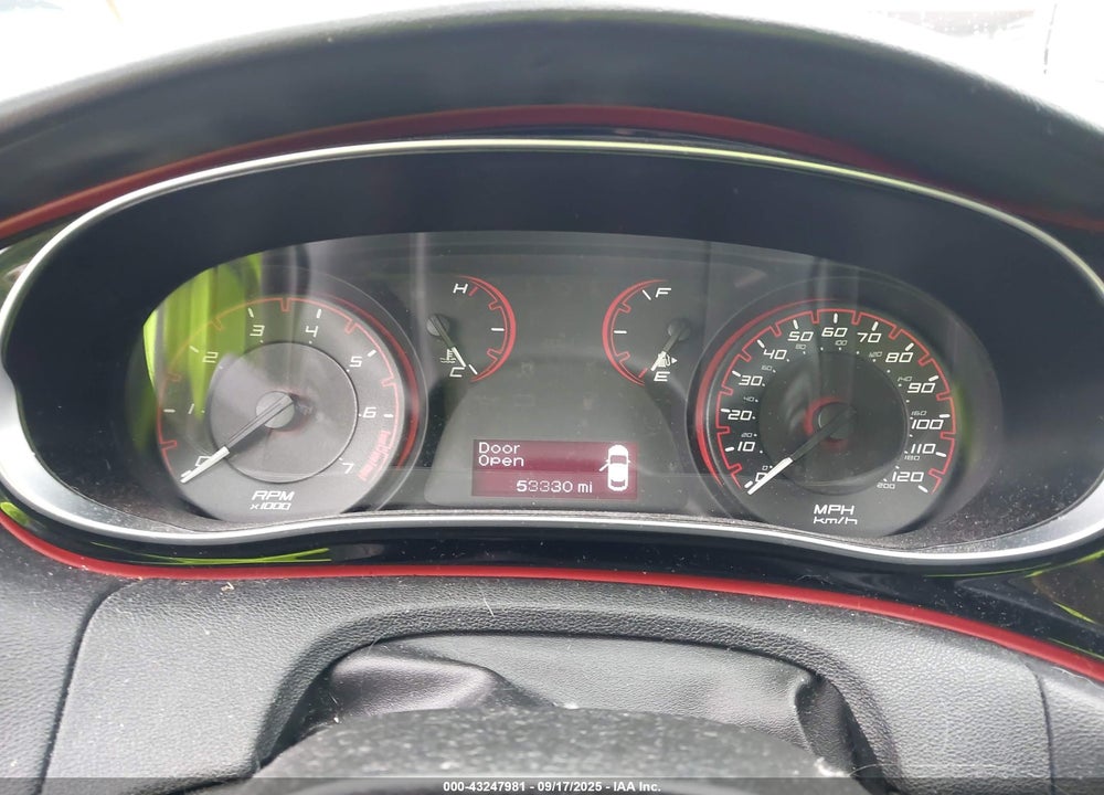 2015 DODGE DART SXT VIN: 1C3CDFBB1FD180131