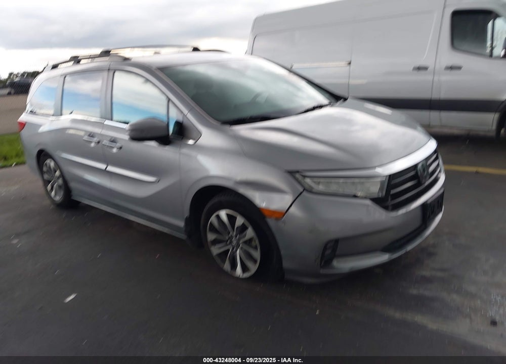 2022 HONDA ODYSSEY EX-L VIN: 5FNRL6H73NB001719