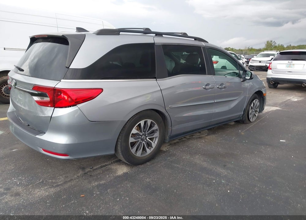 2022 HONDA ODYSSEY EX-L VIN: 5FNRL6H73NB001719