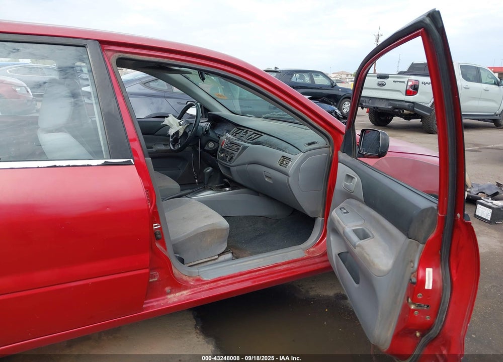 2006 MITSUBISHI LANCER ES/SE VIN: JA3AJ26E46U070925