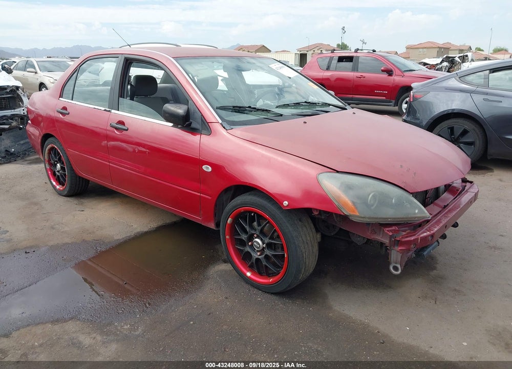 2006 MITSUBISHI LANCER ES/SE VIN: JA3AJ26E46U070925
