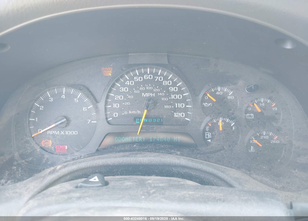 2003 CHEVROLET TRAILBLAZER LTZ VIN: 1GNDT13S432295602