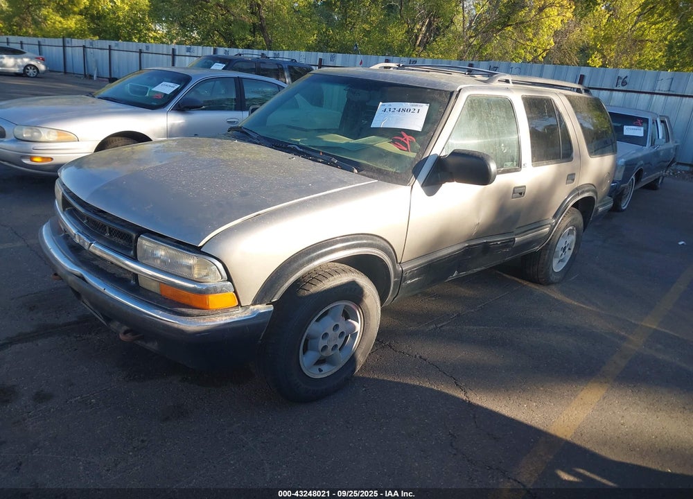 1999 CHEVROLET BLAZER LS VIN: 1GNDT13W1X2129093