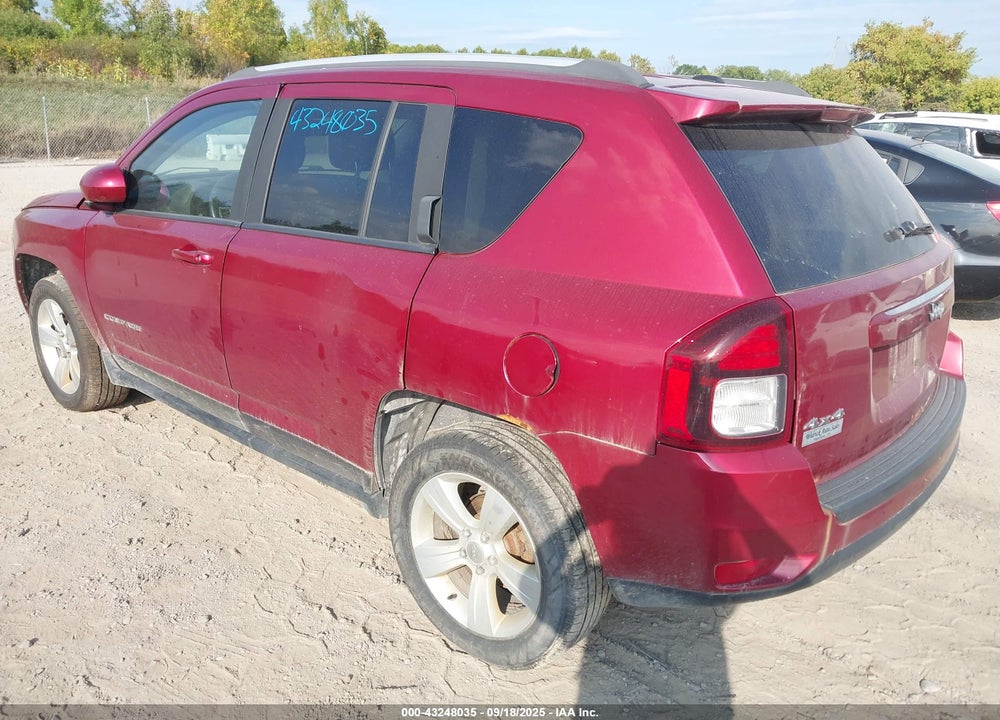 2016 JEEP COMPASS LATITUDE VIN: 1C4NJDEB7GD546365