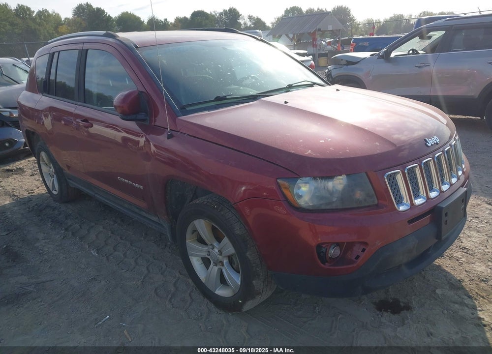 2016 JEEP COMPASS LATITUDE VIN: 1C4NJDEB7GD546365