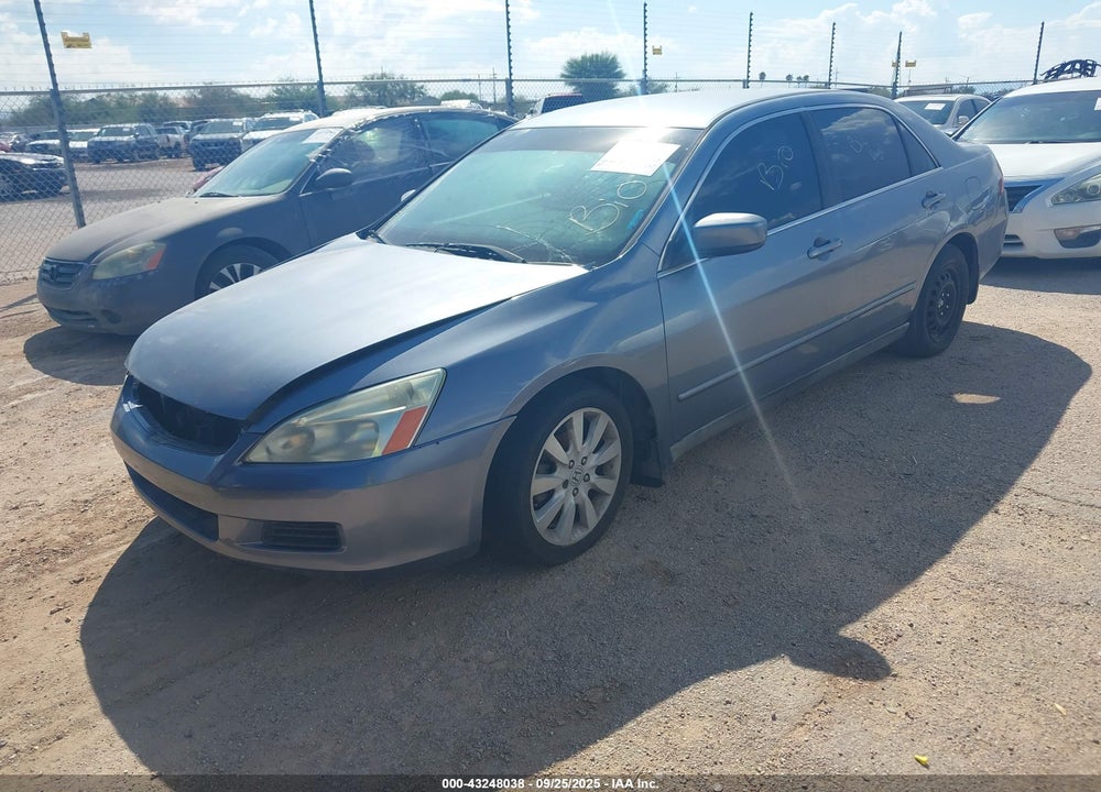 2007 HONDA ACCORD 3.0 SE VIN: 1HGCM66487A057955