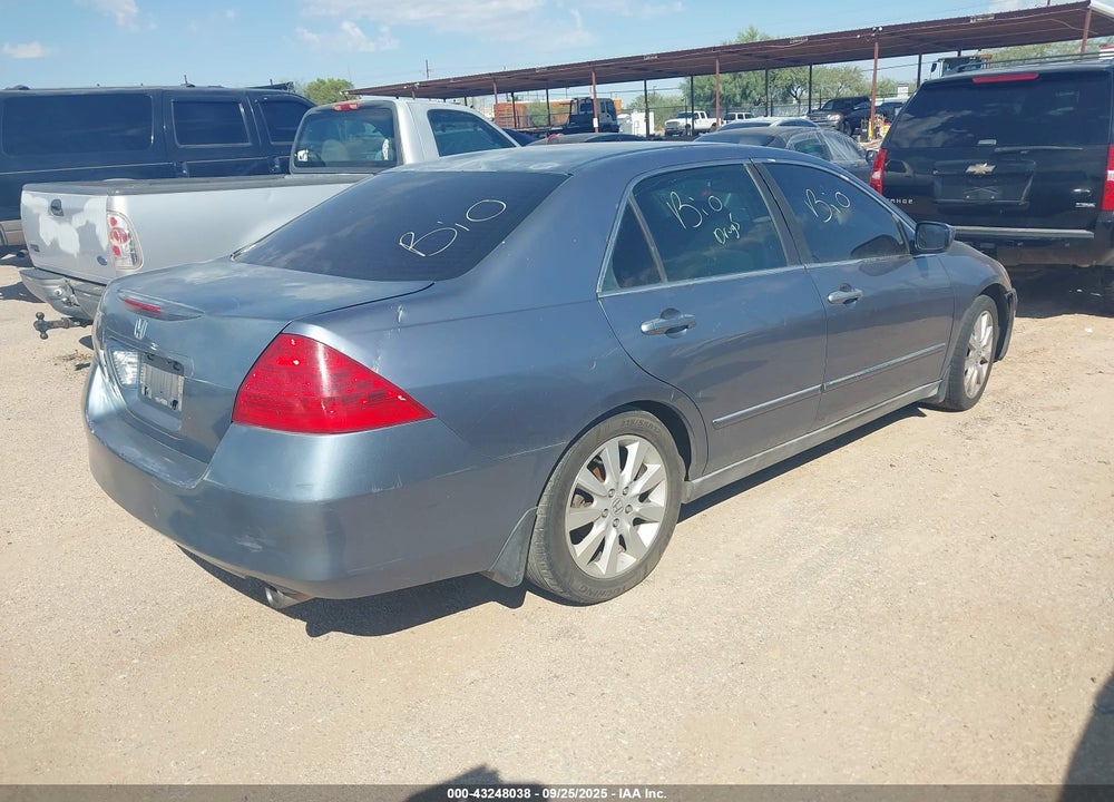 2007 HONDA ACCORD 3.0 SE VIN: 1HGCM66487A057955