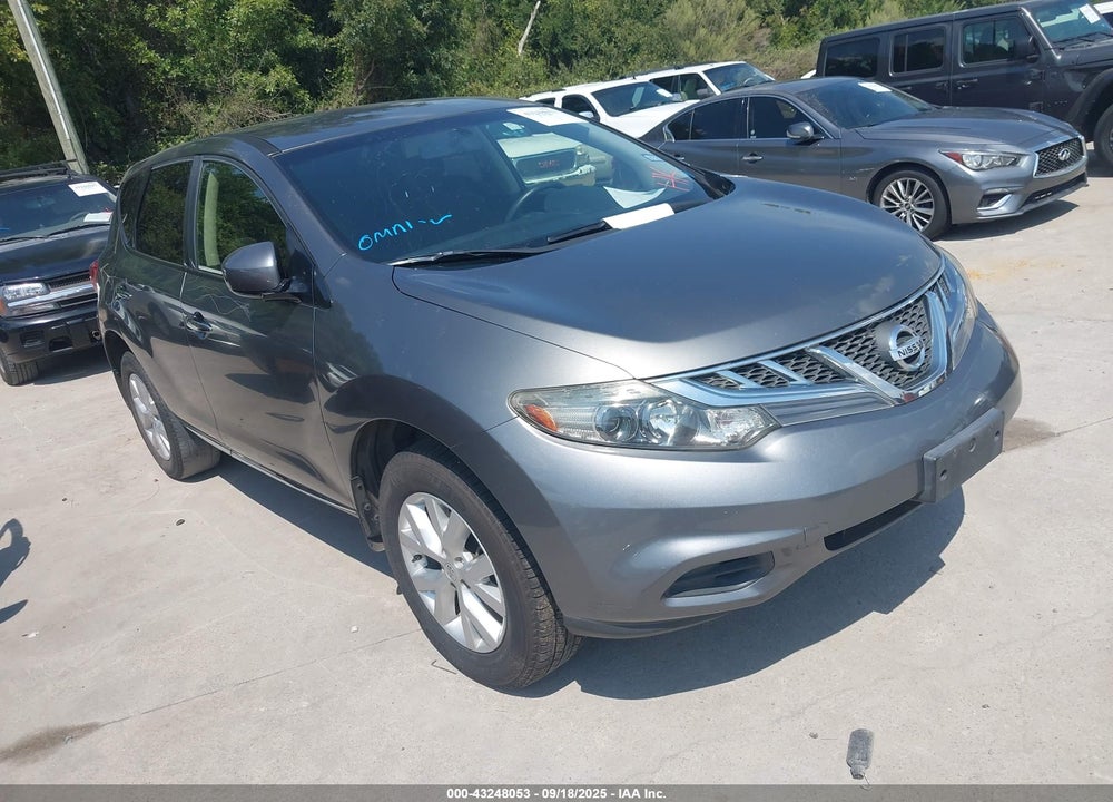 2014 NISSAN MURANO S VIN: JN8AZ1MU2EW400289