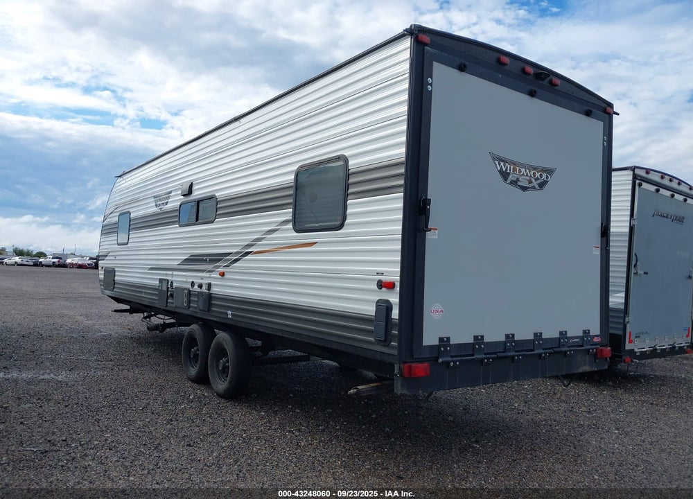 2022 FOREST RIVER WILDWOOD FSX 270RTK TOY HAULER TRAVEL TRAILER VIN: 4X4TWDC28NY100477