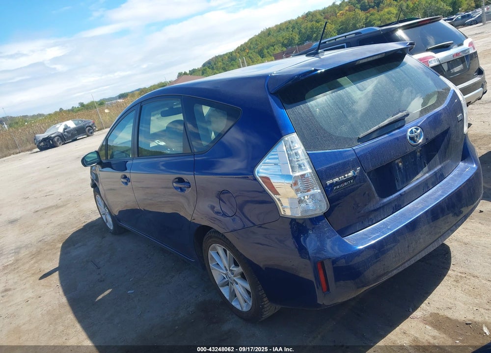 2012 TOYOTA PRIUS V FIVE VIN: JTDZN3EU5C3025940