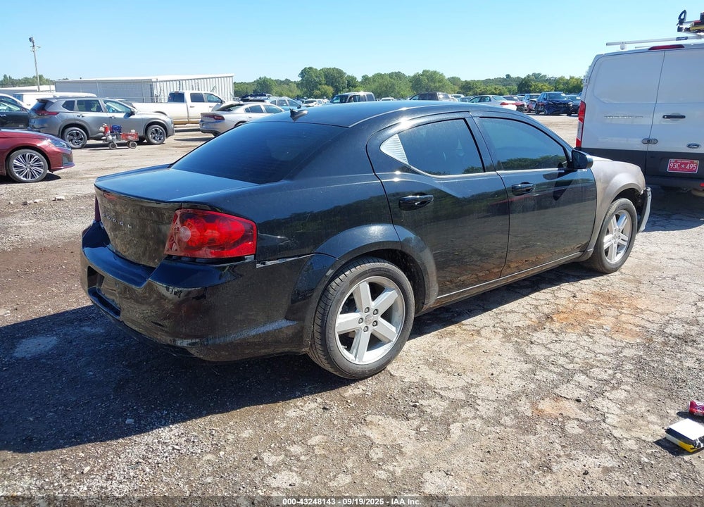 2013 DODGE AVENGER VIN: 1C3CDZAB2DN625065