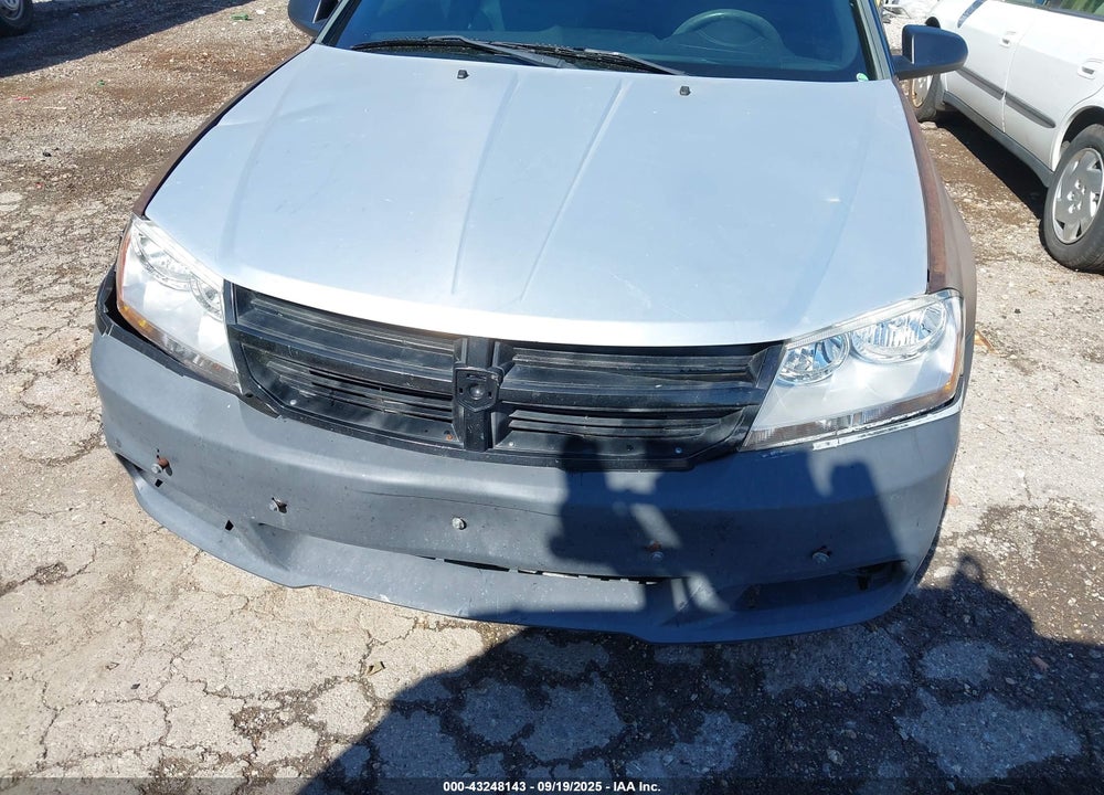 2013 DODGE AVENGER VIN: 1C3CDZAB2DN625065