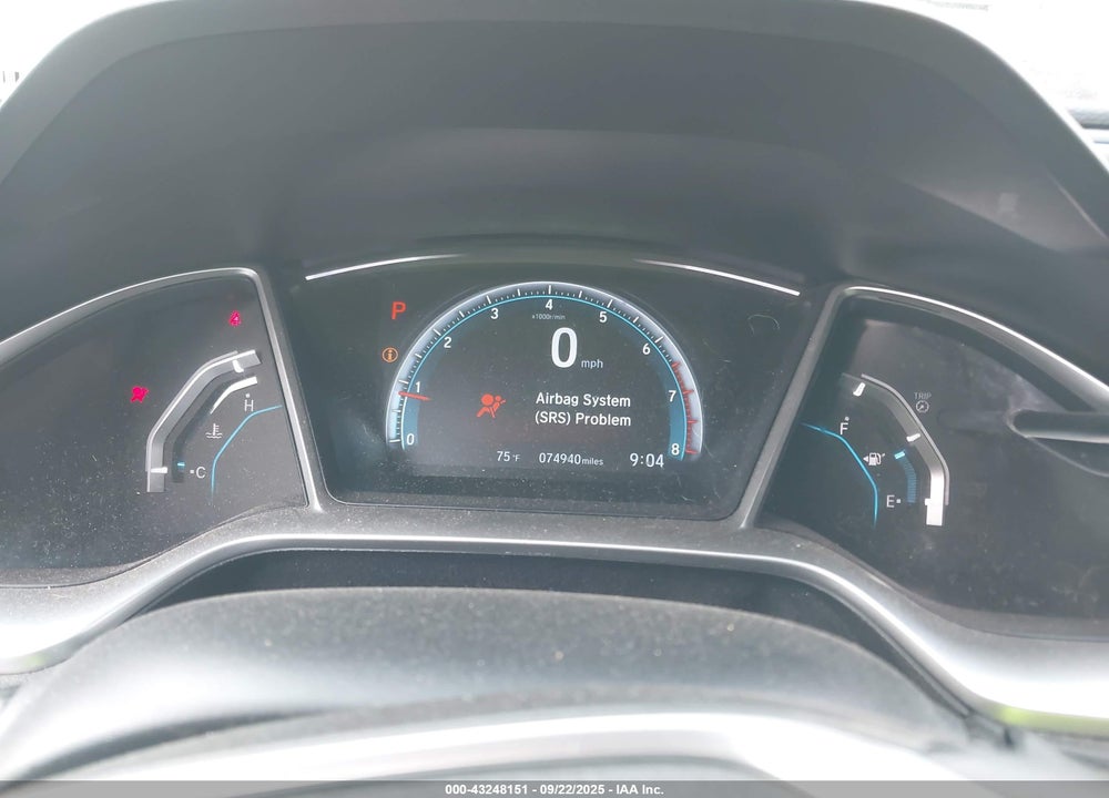 2018 HONDA CIVIC VIN: 2HGFC3B71JH354573