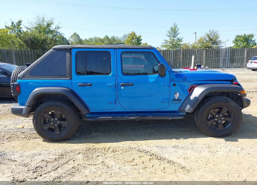 2022 JEEP WRANGLER UNLIMITED VIN: 1C4HJXDG3NW113381