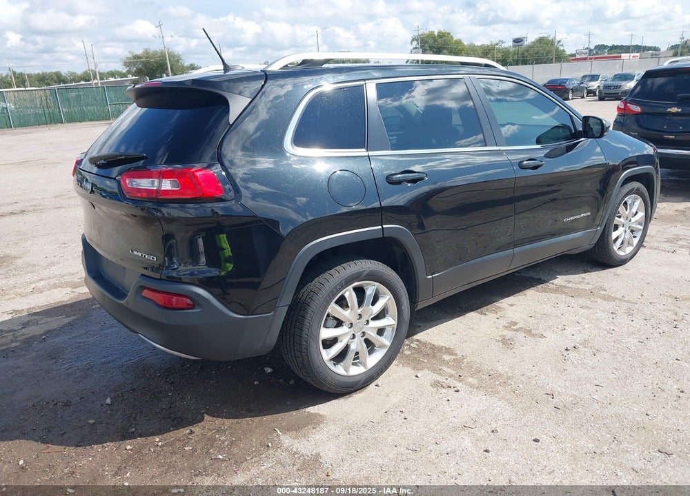 2015 JEEP CHEROKEE LIMITED VIN: 1C4PJLDB5FW701647